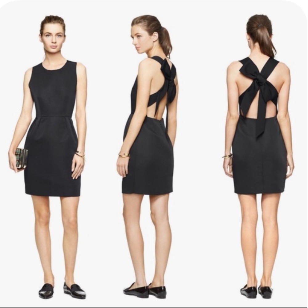 Stunning Kate Spade bow back cocktail dress